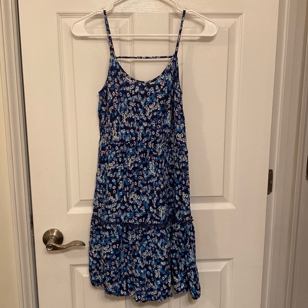 Summer dress with spaghetti straps